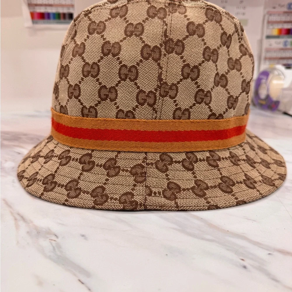 Gucci designer bucket
